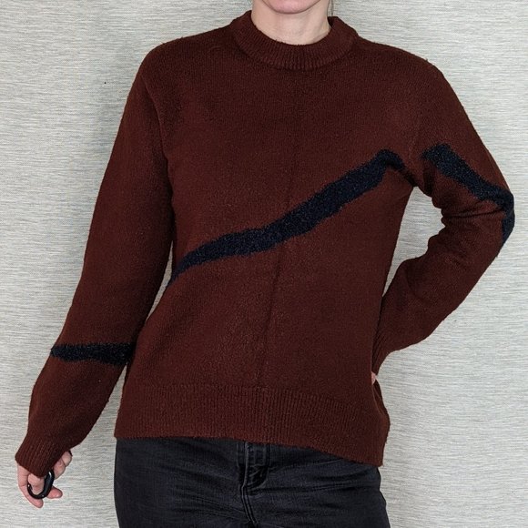Oak + Fort Rust Sweater - Picture 1 of 3